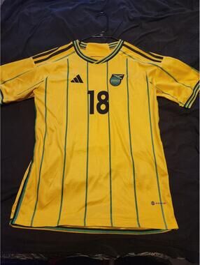 Jamaica 2023/2024 Antonio Home Soccer Jersey Size M